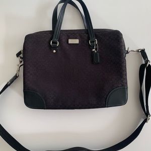 Coach laptop bag and briefcase